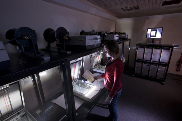 High resolution flatbed scanners